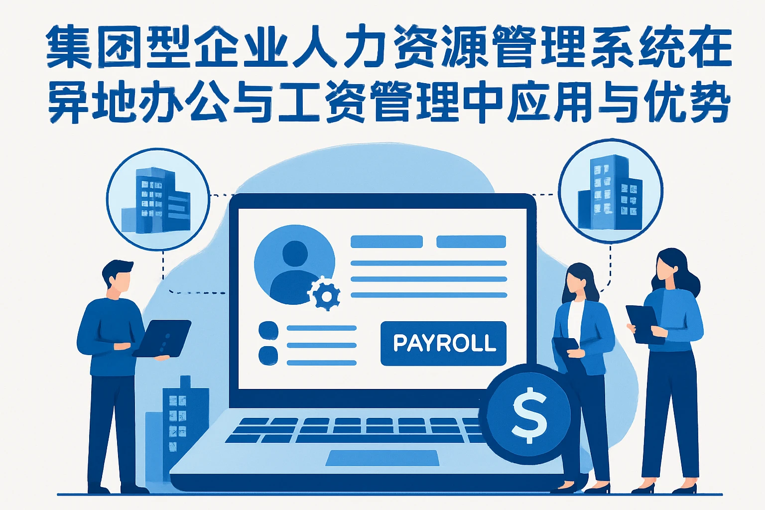 集团型企业人力资源管理系统在异地办公与工资管理中的应用与优势