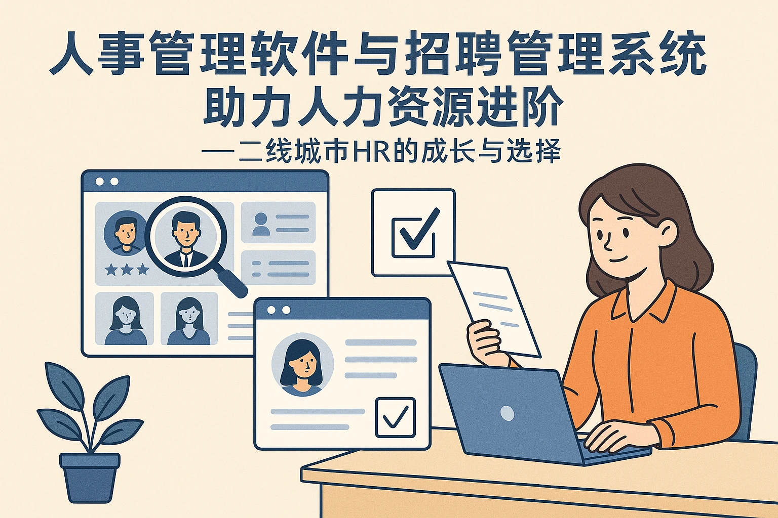 人事管理软件与招聘管理系统助力人力资源进阶 —— 二线城市HR的成长与选择