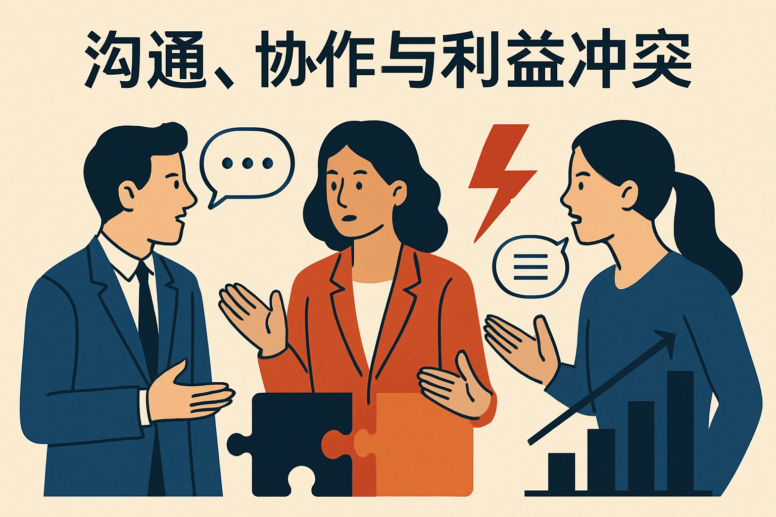 沟通、协作与利益冲突