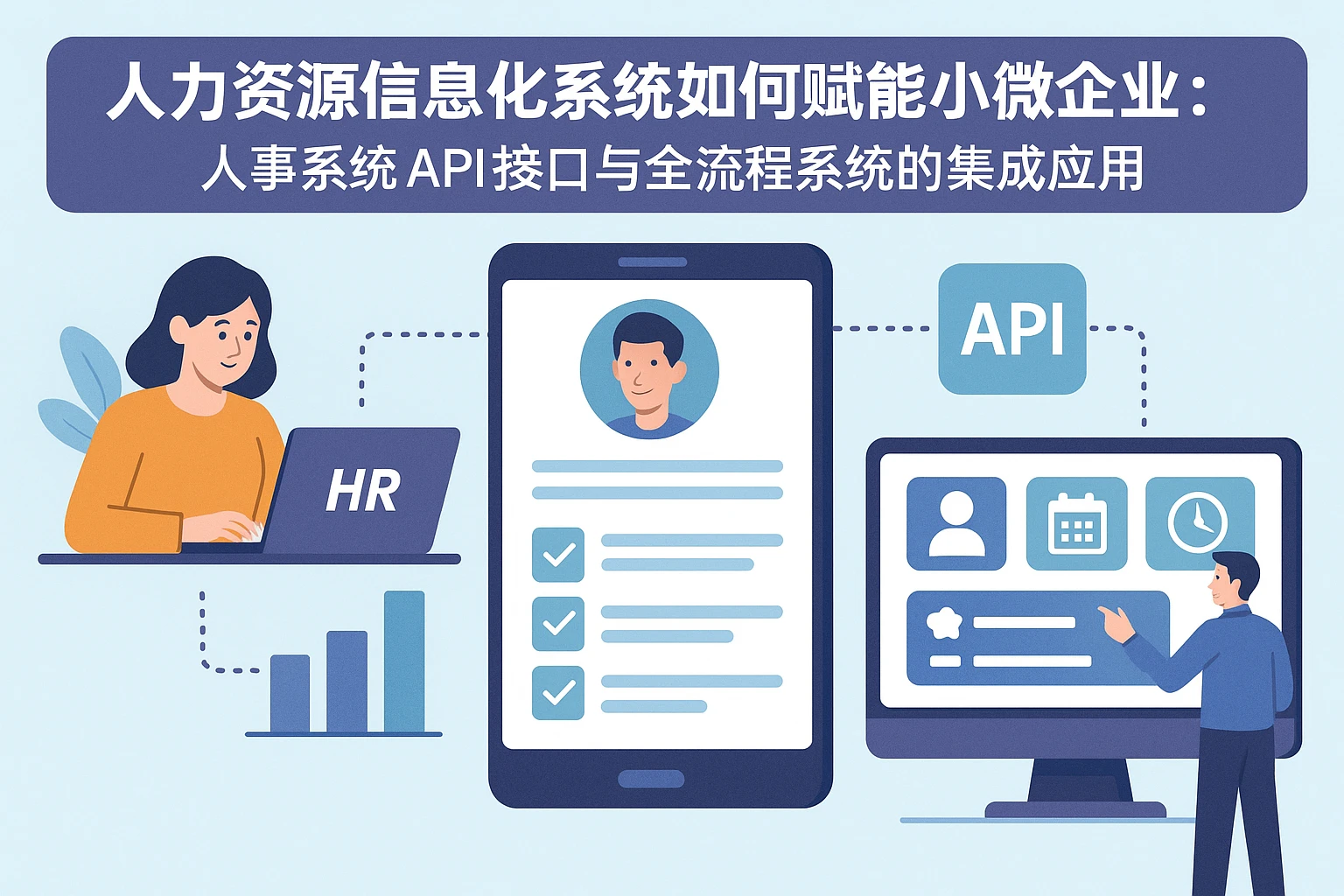 人力资源信息化系统如何赋能小微企业：人事系统API接口与全流程系统的集成应用