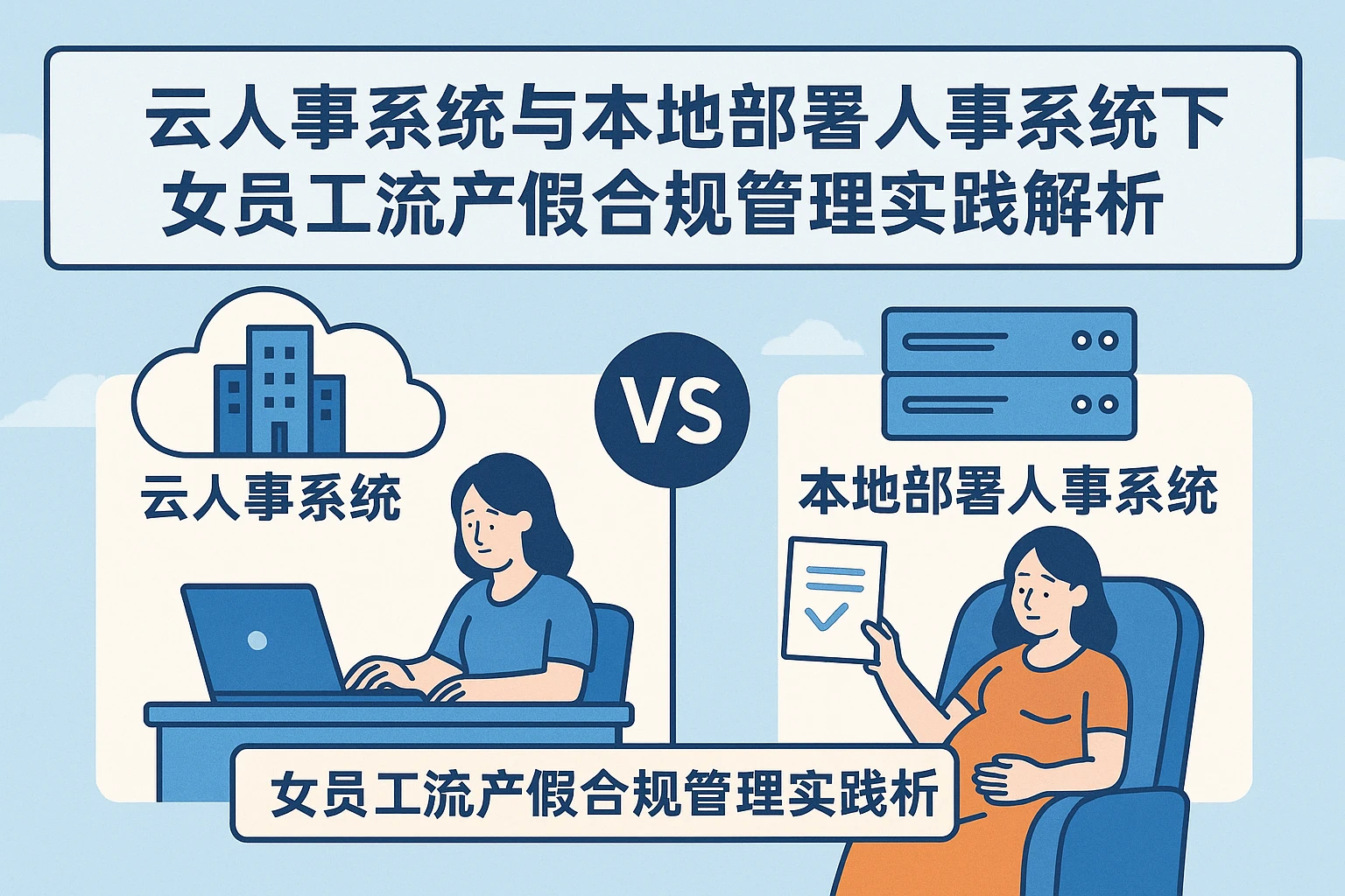 云人事系统与本地部署人事系统下女员工流产假合规管理实践解析