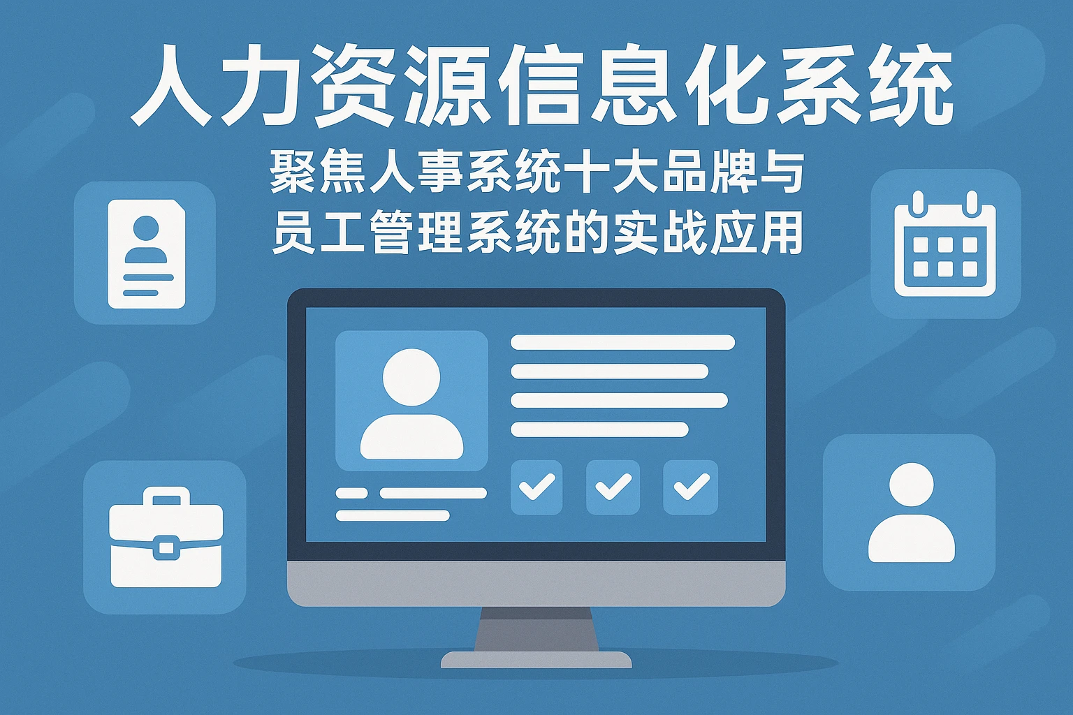 人力资源信息化系统：聚焦人事系统十大品牌与员工管理系统的实战应用