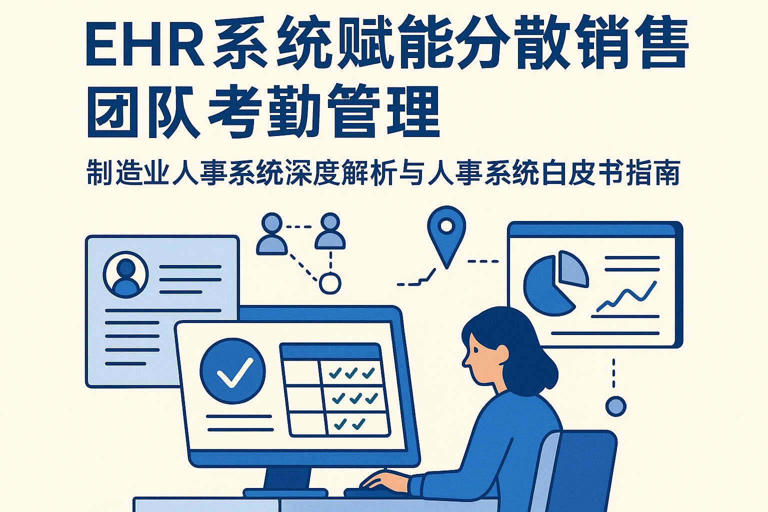 ehr系统赋能分散销售团队考勤管理——制造业人事系统深度解析与人事系统白皮书指南