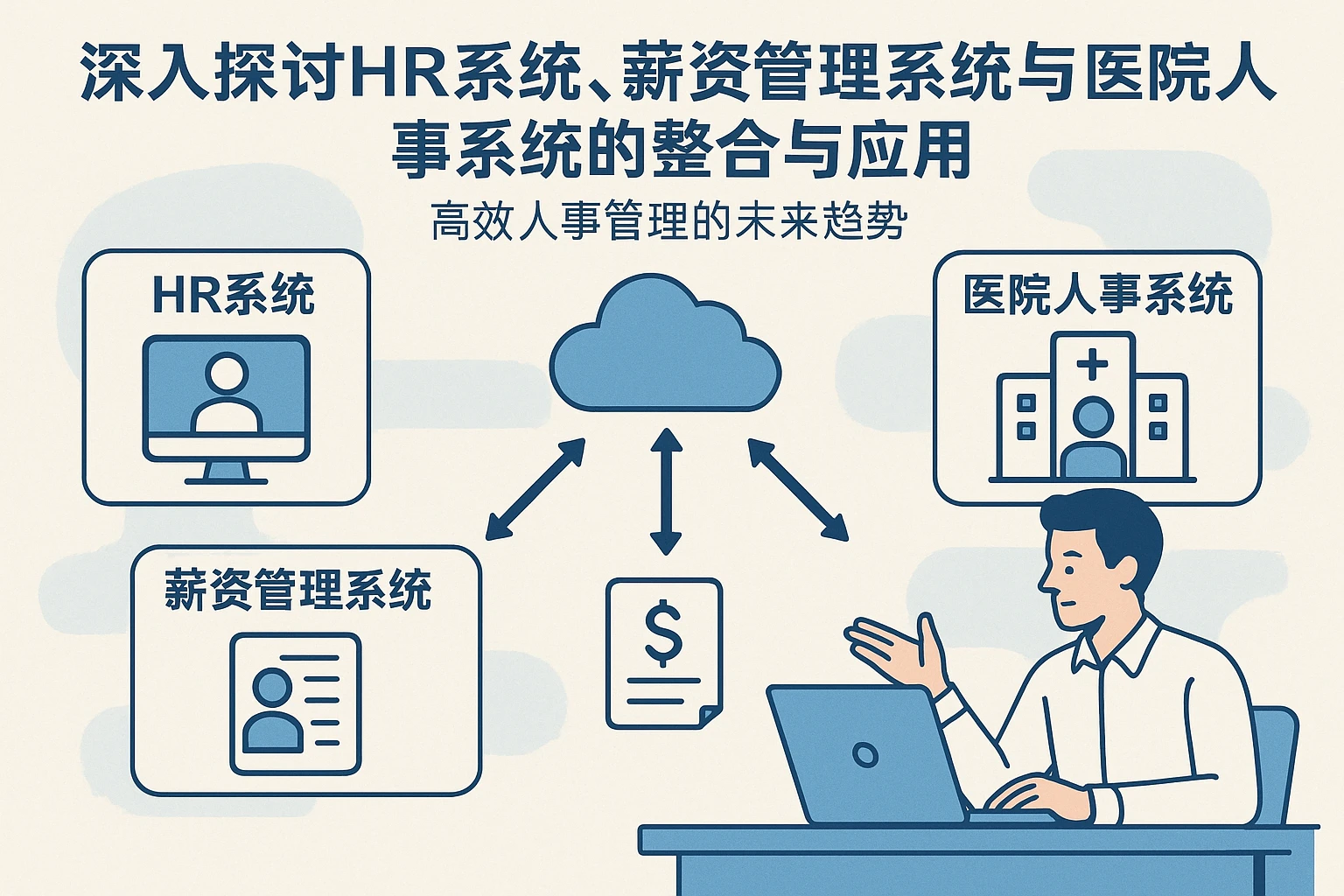 深入探讨HR系统、薪资管理系统与医院人事系统的整合与应用——高效人事管理的未来趋势