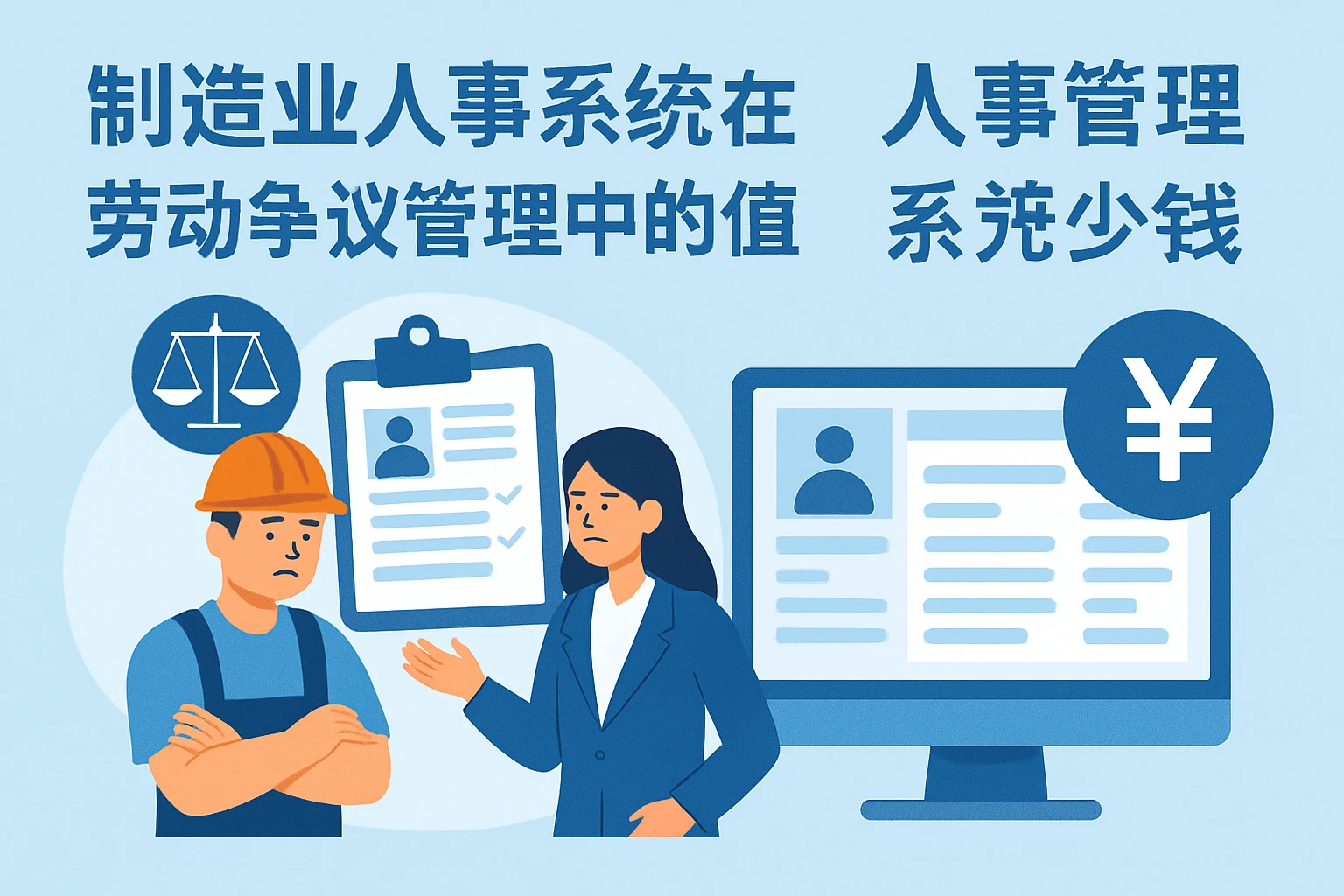 制造业人事系统在劳动争议管理中的价值与人事管理系统多少钱