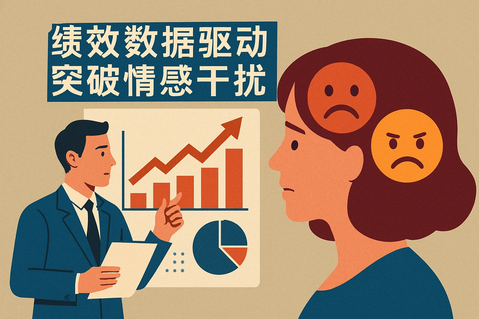 绩效数据驱动，突破情感干扰