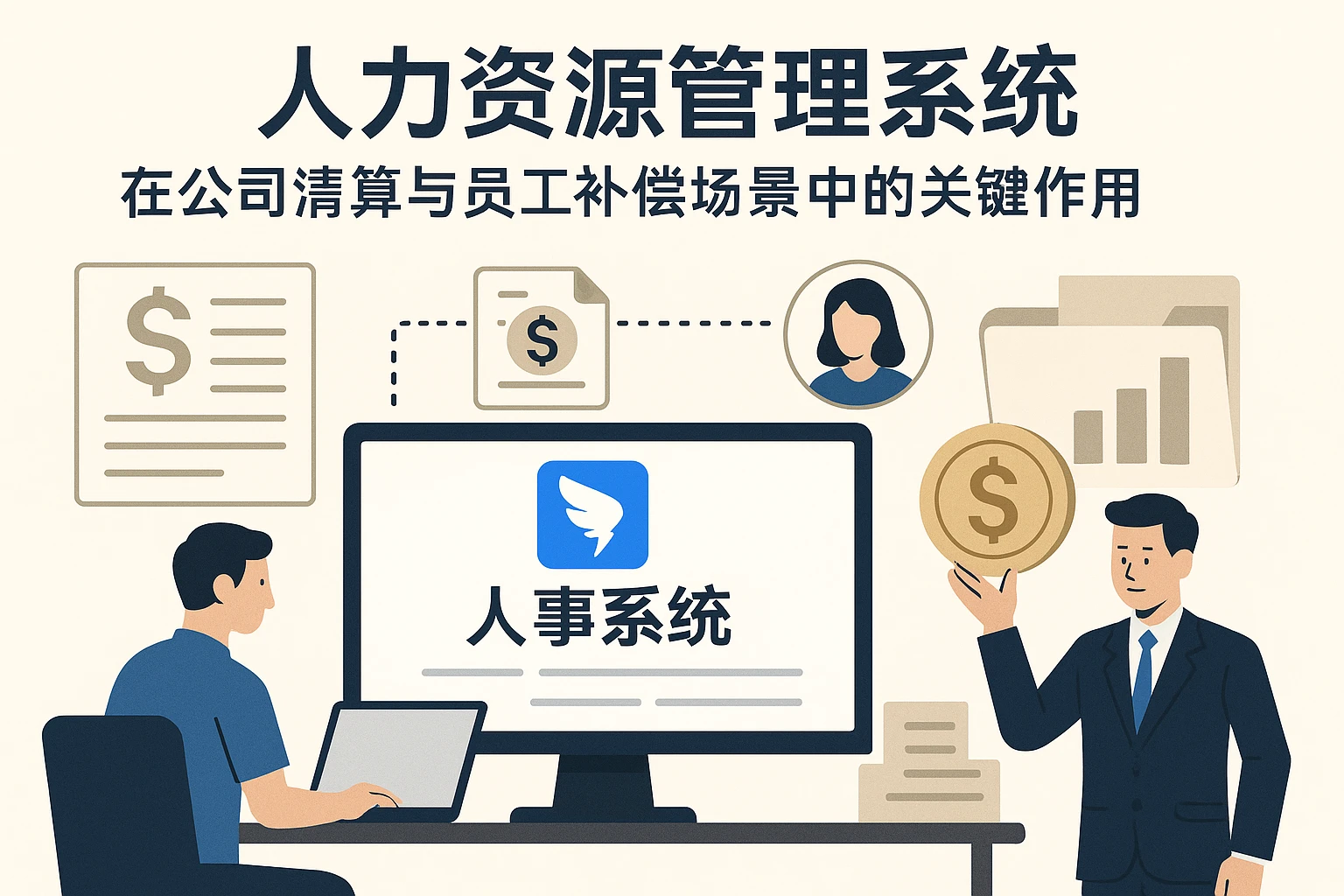 人力资源管理系统在公司清算与员工补偿场景中的关键作用——以钉钉人事系统为例