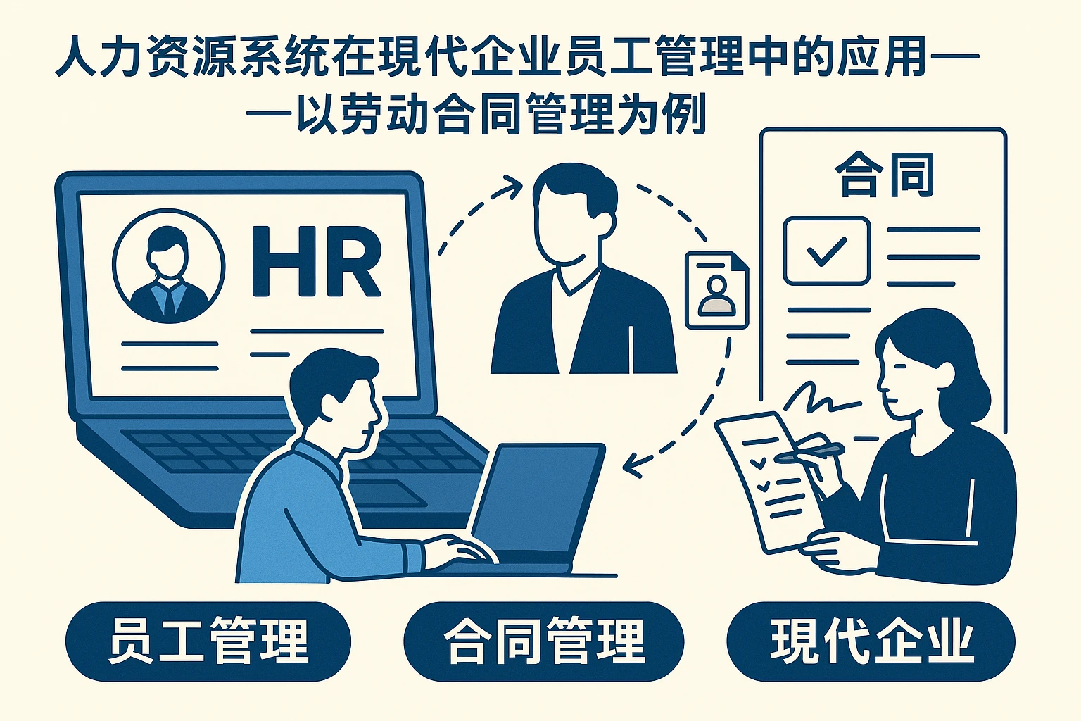 人力资源系统在现代企业员工管理中的应用——以劳动合同管理为例