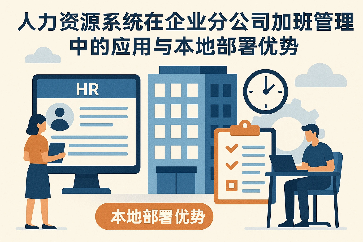 人力资源系统在企业分公司加班管理中的应用与本地部署优势