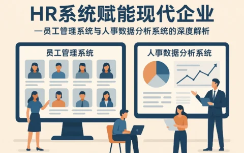 HR系统赋能现代企业——员工管理系统与人事数据分析系统的深度解析