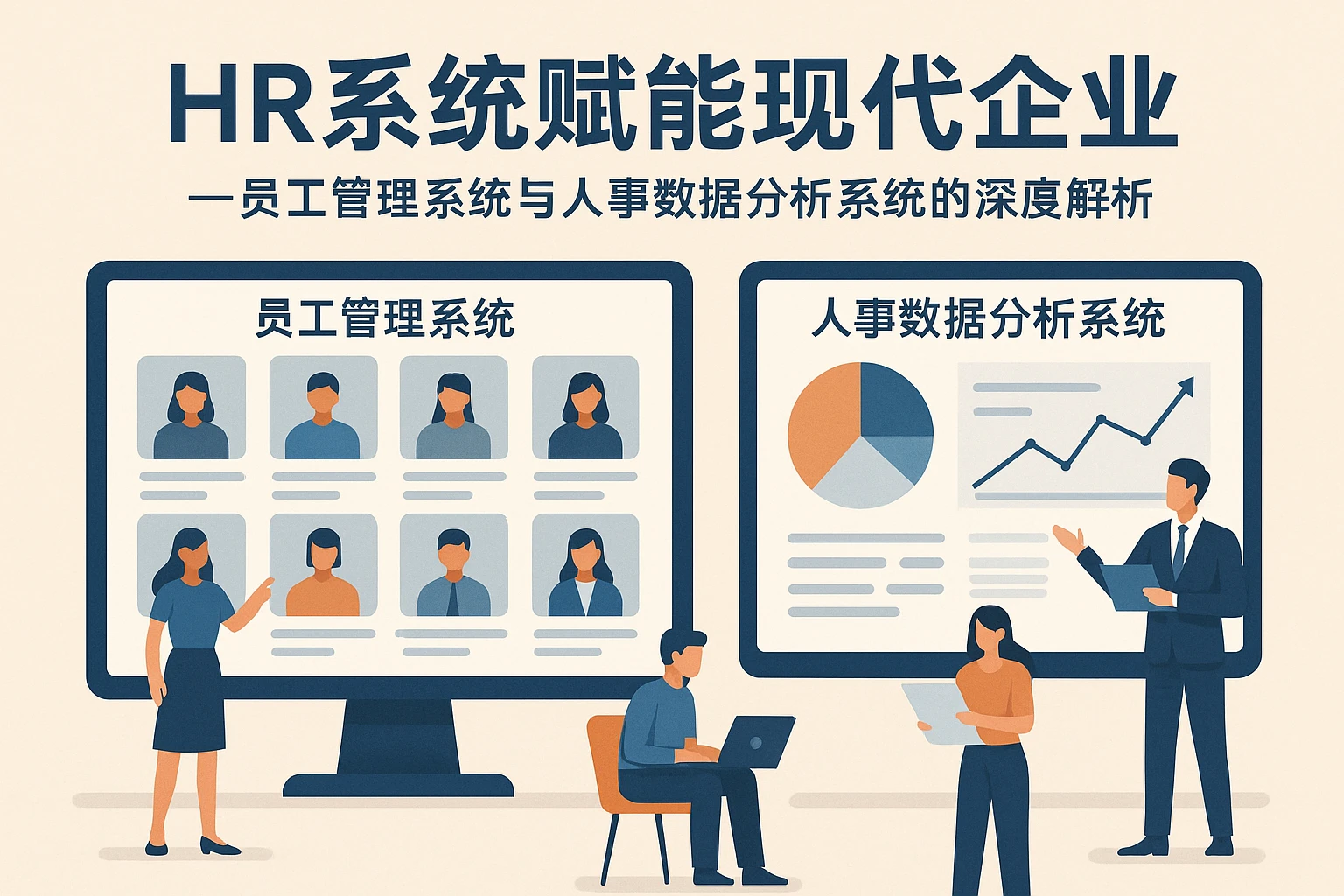 HR系统赋能现代企业——员工管理系统与人事数据分析系统的深度解析