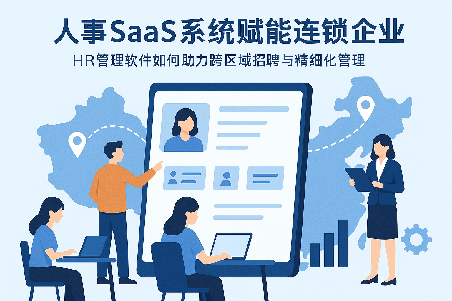 人事SaaS系统赋能连锁企业HR管理软件如何助力跨区域招聘与精细化管理