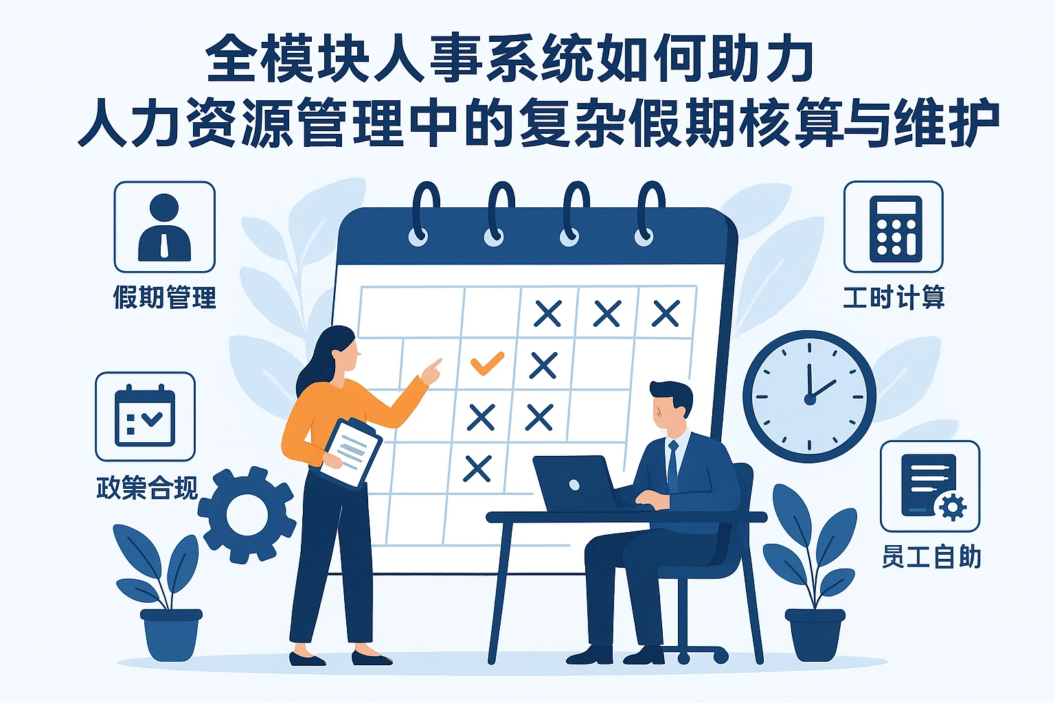 全模块人事系统如何助力人力资源管理中的复杂假期核算与维护