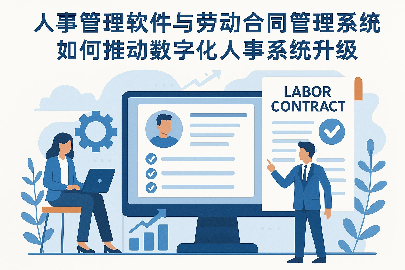 人事管理软件与劳动合同管理系统如何推动数字化人事系统升级