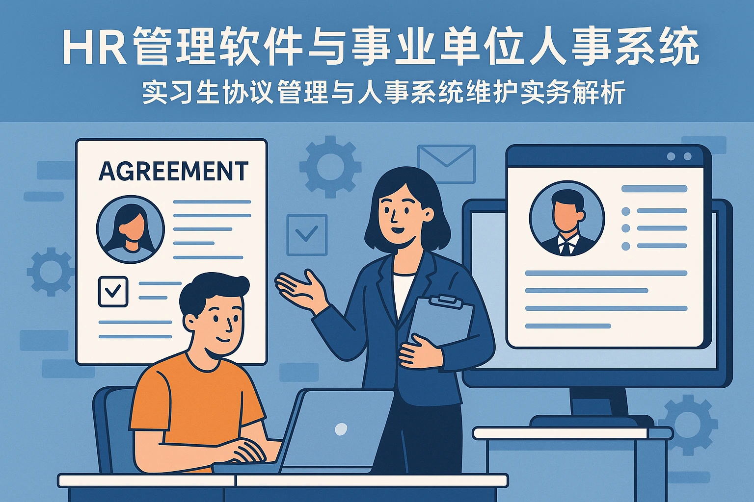 HR管理软件与事业单位人事系统：实习生协议管理与人事系统维护实务解析