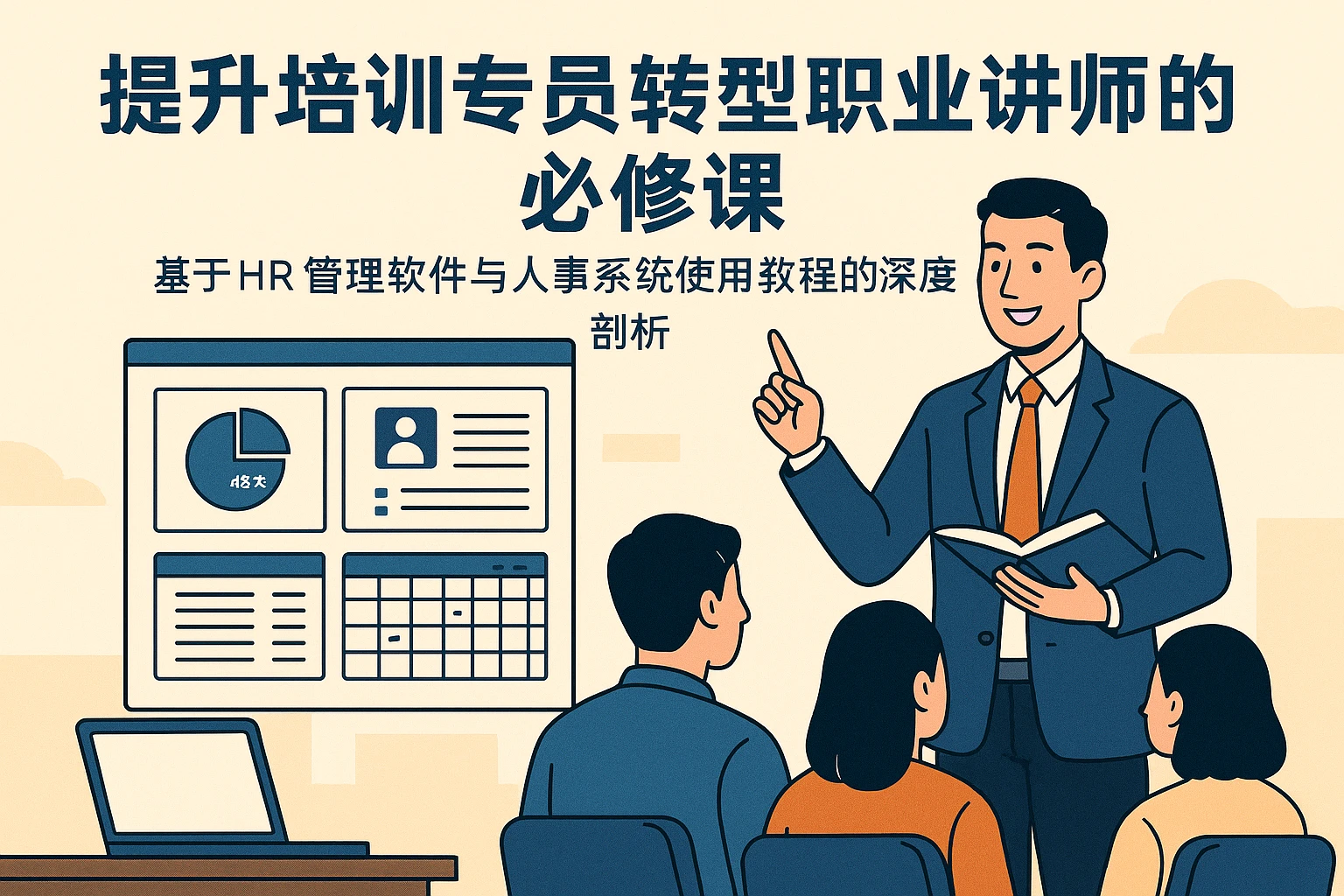 提升培训专员转型职业讲师的必修课：基于HR管理软件与人事系统使用教程的深度剖析
