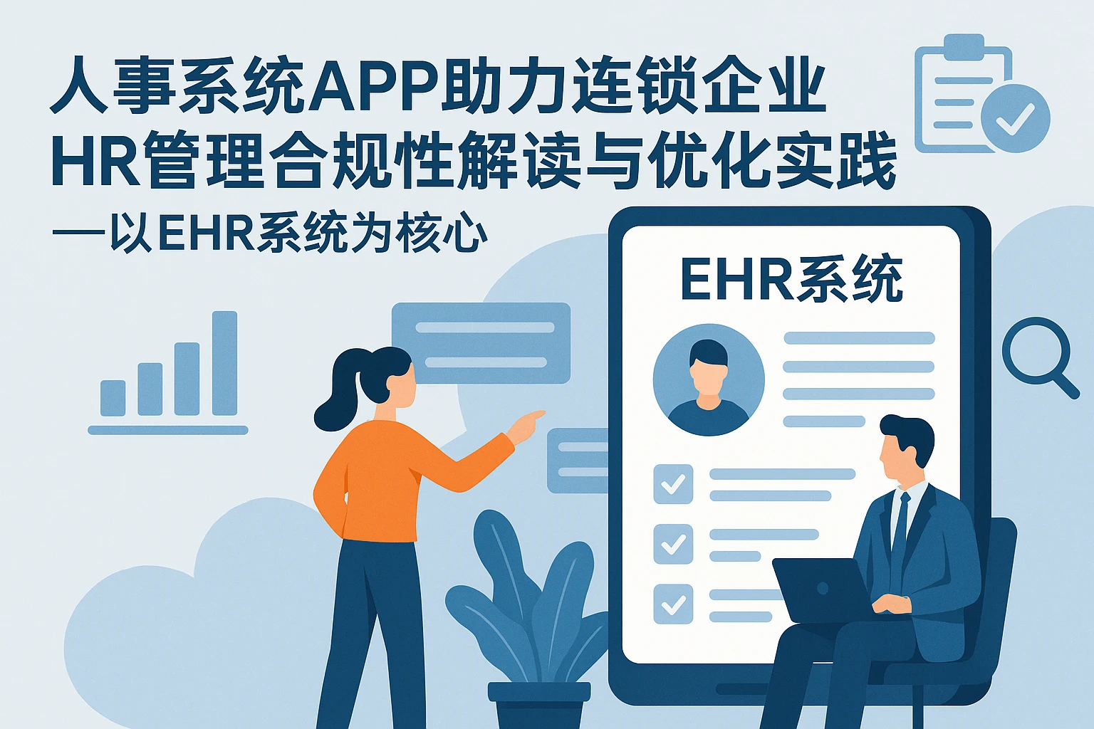 人事系统APP助力连锁企业HR管理合规性解读与优化实践——以EHR系统为核心
