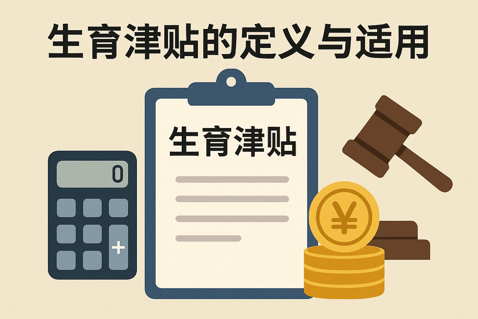 生育津贴的定义与适用制度