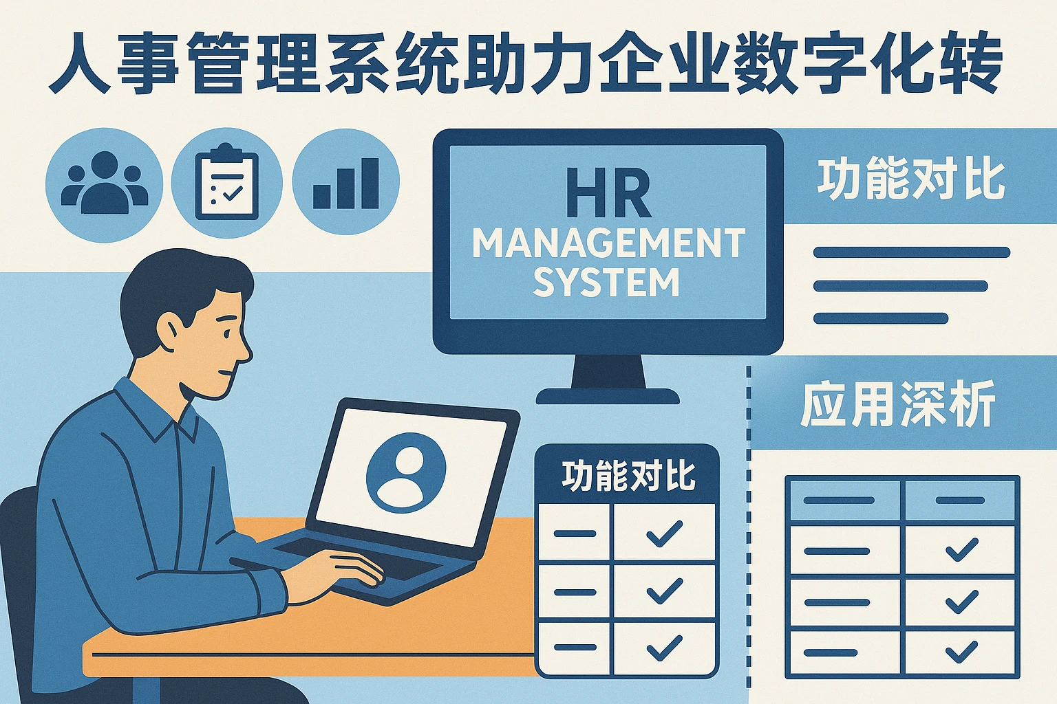 人事管理系统助力企业数字化转型：功能对比与应用深析