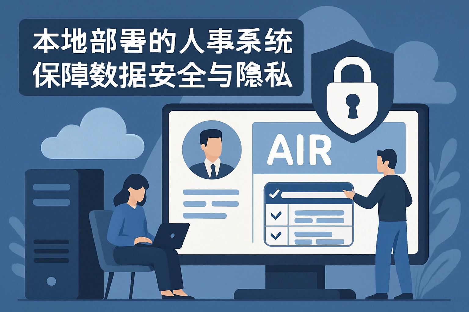 本地部署的人事系统保障数据安全与隐私
