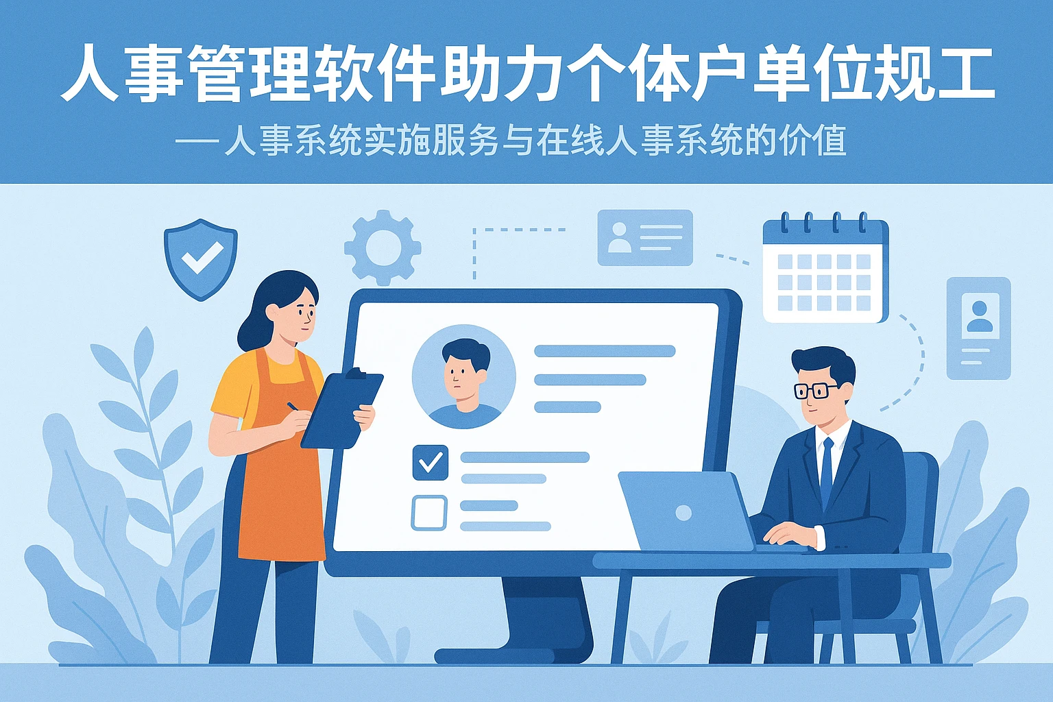人事管理软件助力个体户单位规范用工——人事系统实施服务与在线人事系统的价值