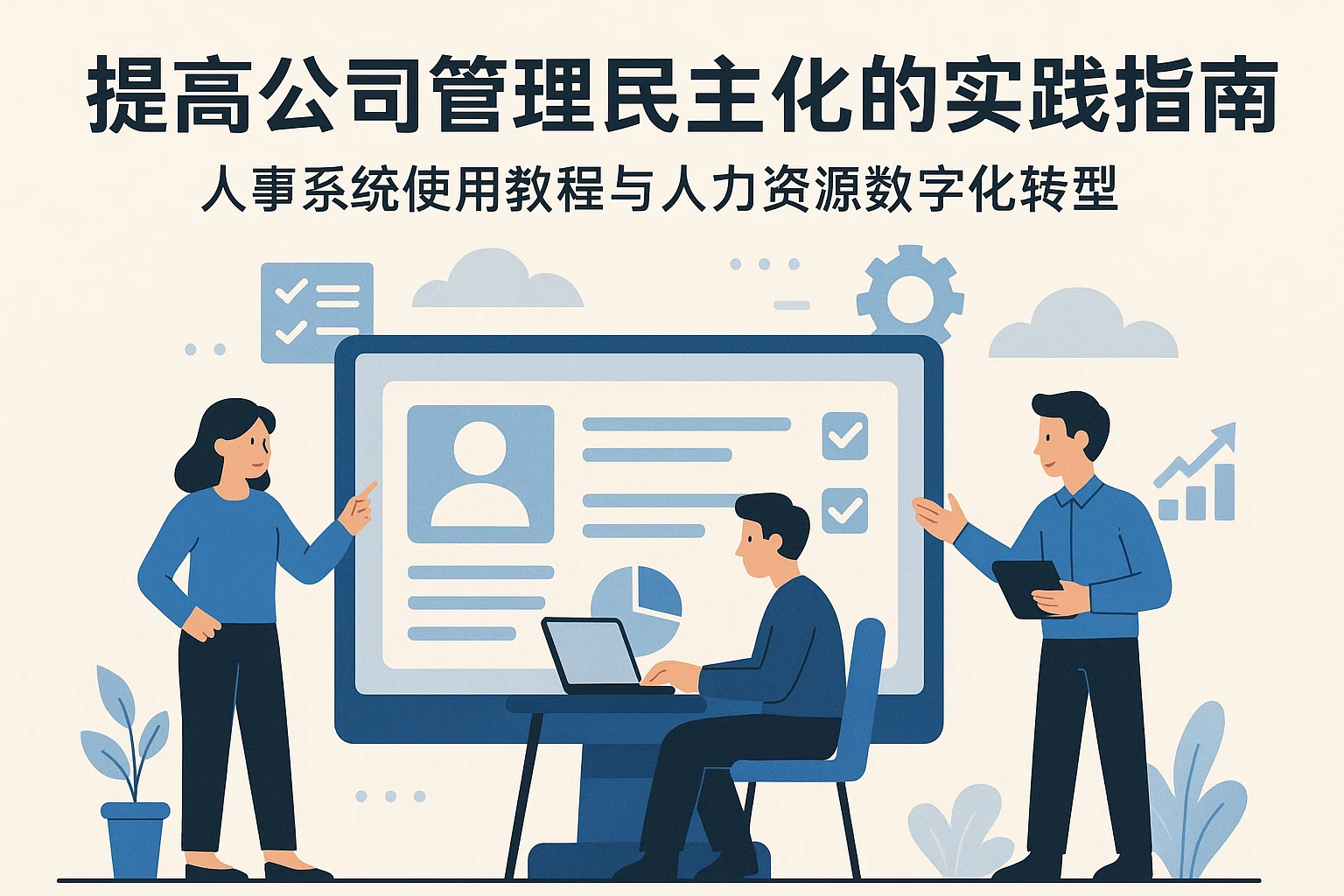 提高公司管理民主化的实践指南：人事系统使用教程与人力资源数字化转型