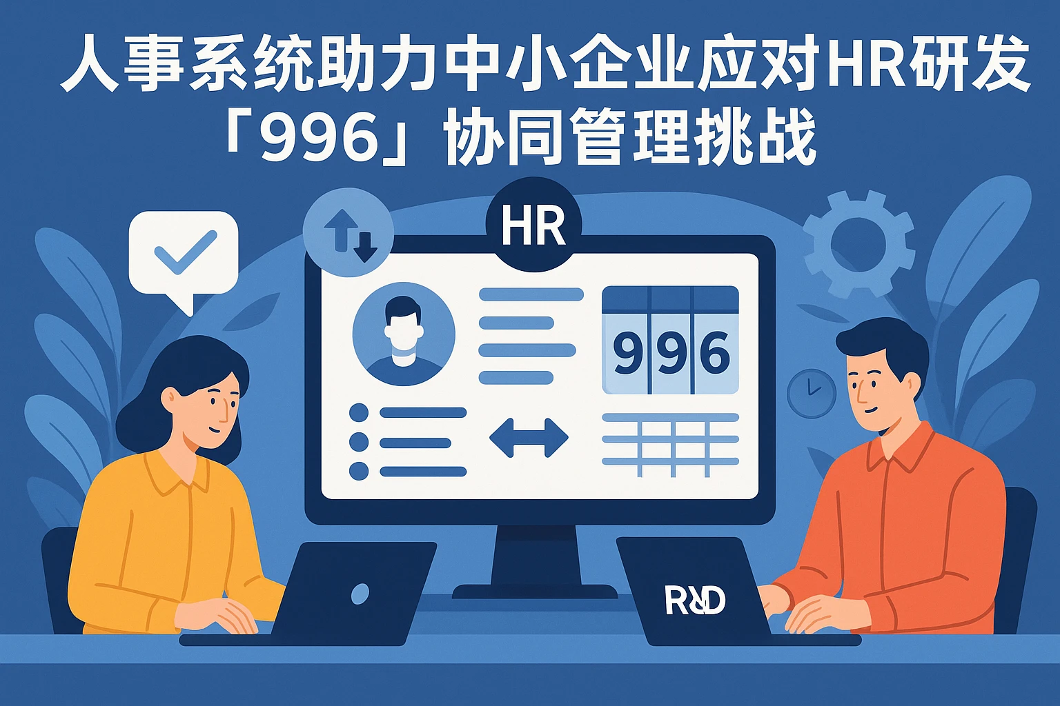人事系统助力中小企业应对HR与研发“996”协同管理挑战