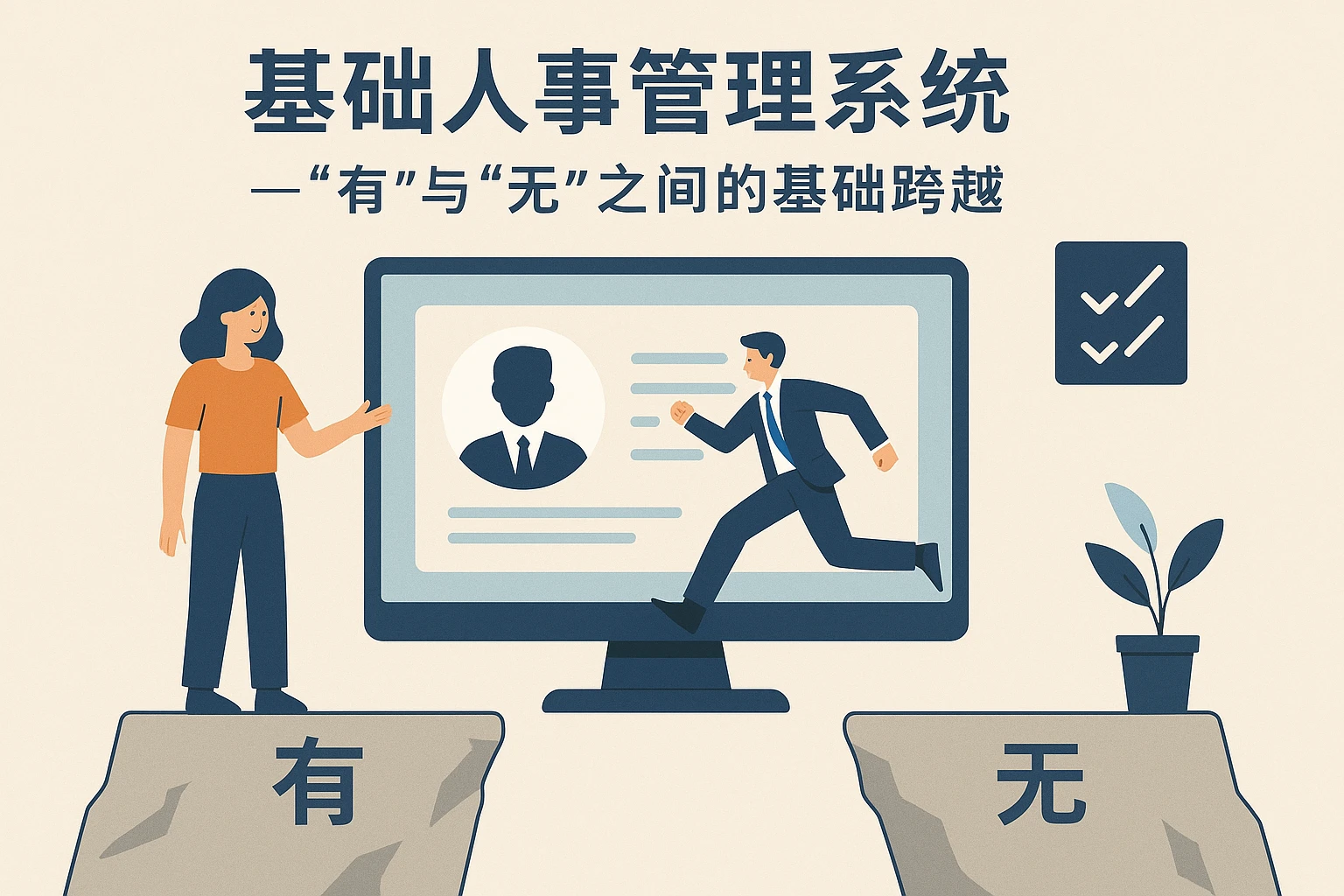 基础人事管理系统——“有”与“无”之间的基础跨越