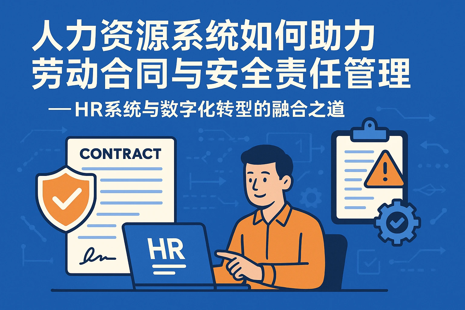 人力资源系统如何助力劳动合同与安全责任管理——HR系统与数字化转型的融合之道