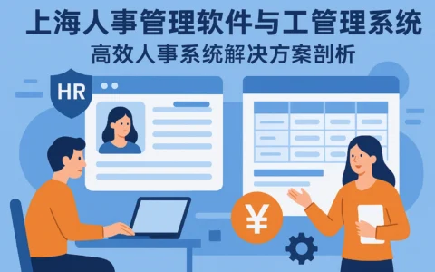 上海人事管理软件与工资管理系统：高效人事系统解决方案剖析