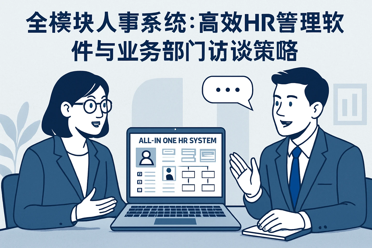 全模块人事系统：高效HR管理软件与业务部门访谈策略