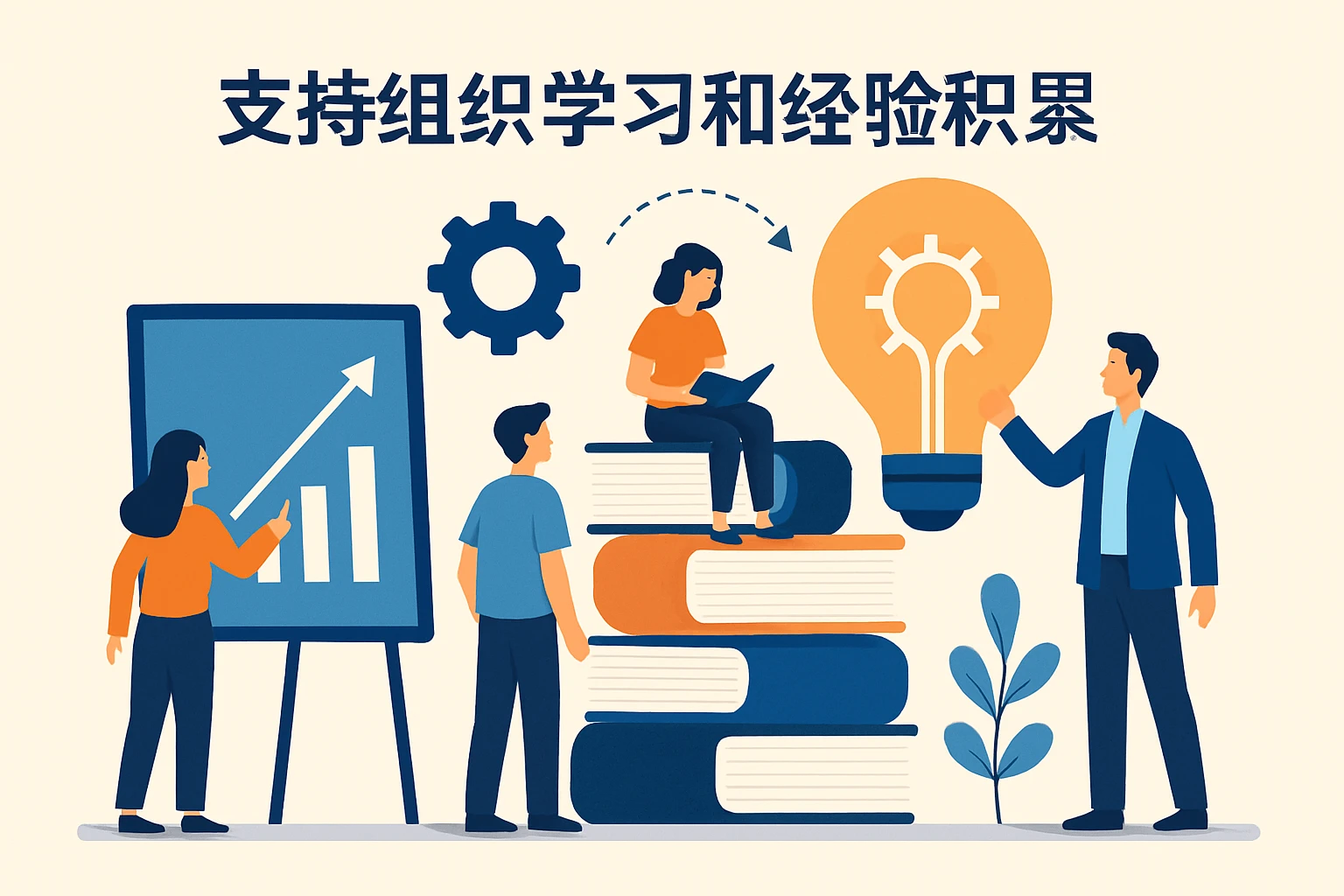 支持组织学习和经验积累