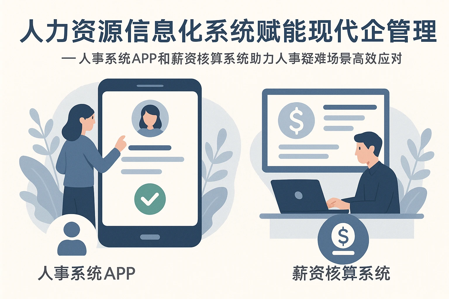 人力资源信息化系统赋能现代企业管理：以人事系统APP和薪资核算系统助力人事疑难场景高效应对