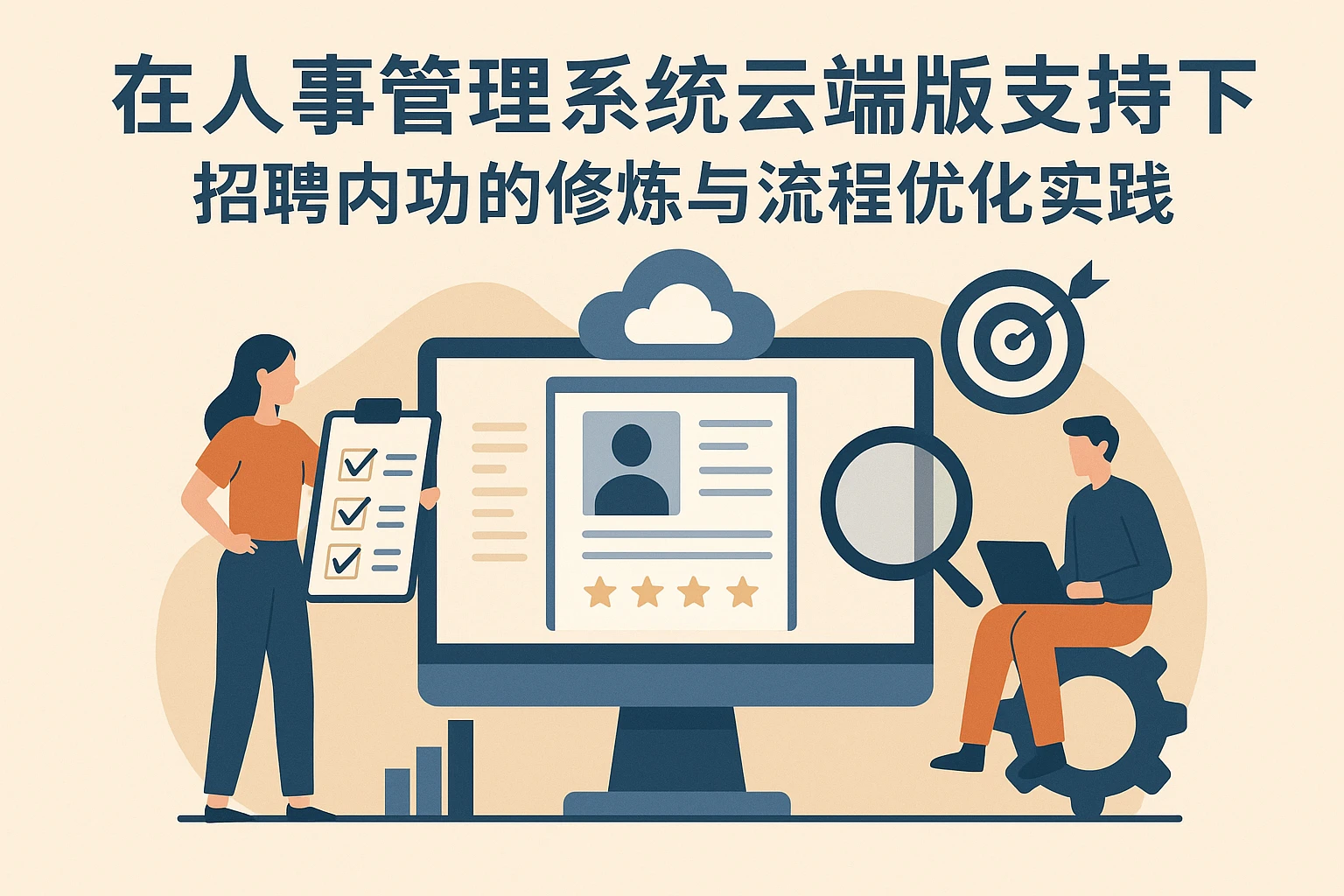 在人事管理系统云端版支持下，招聘内功的修炼与流程优化实践