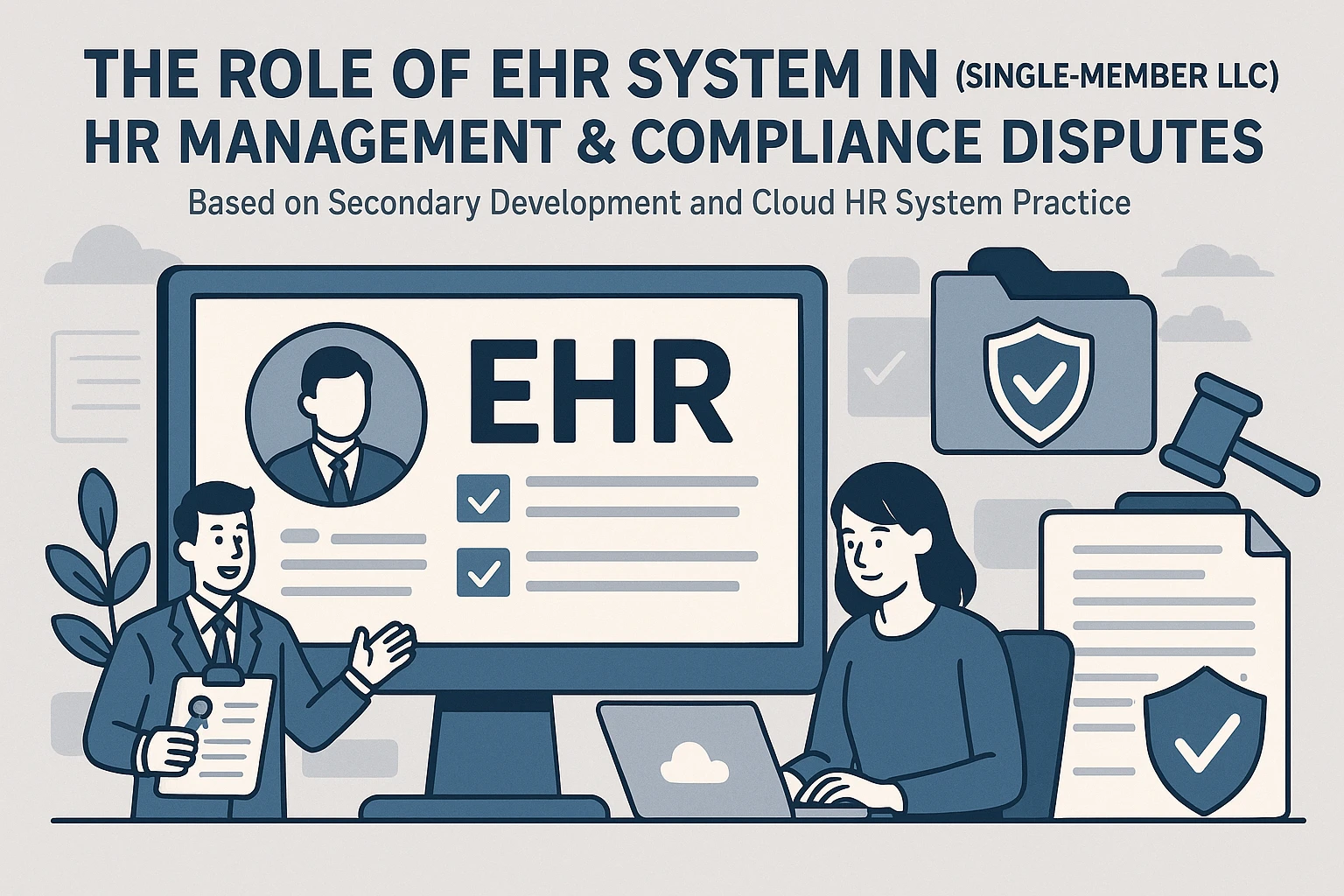 EHR系统在有限责任公司(独资)人事管理与合规争议中的作用——基于人事系统二次开发与云人事系统实践