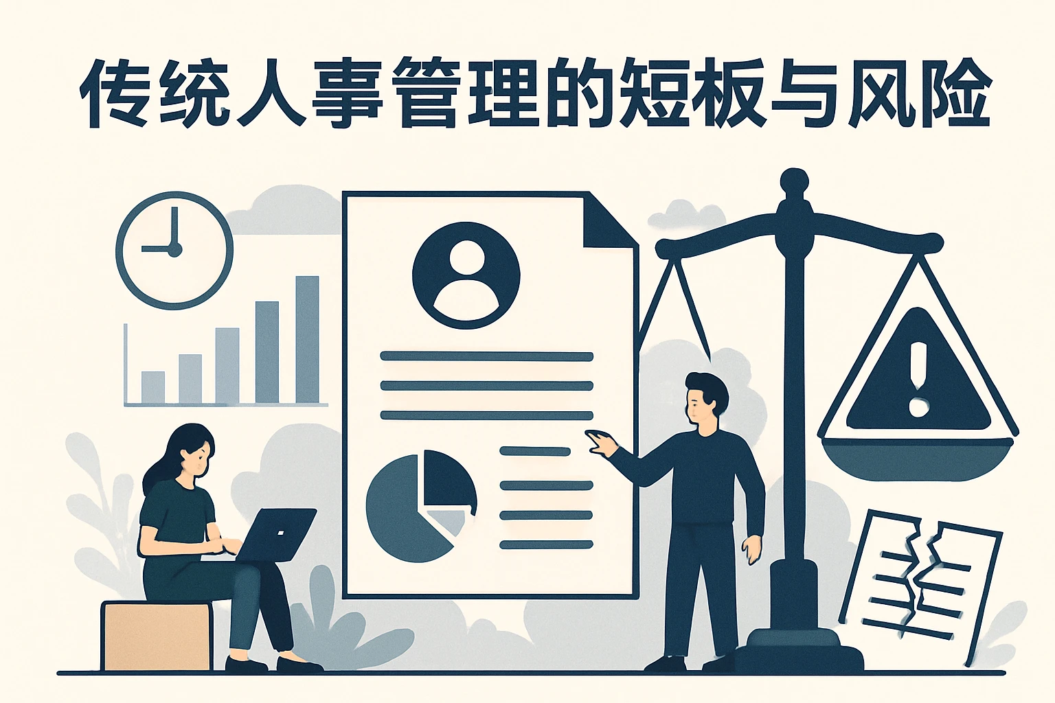 传统人事管理的短板与风险