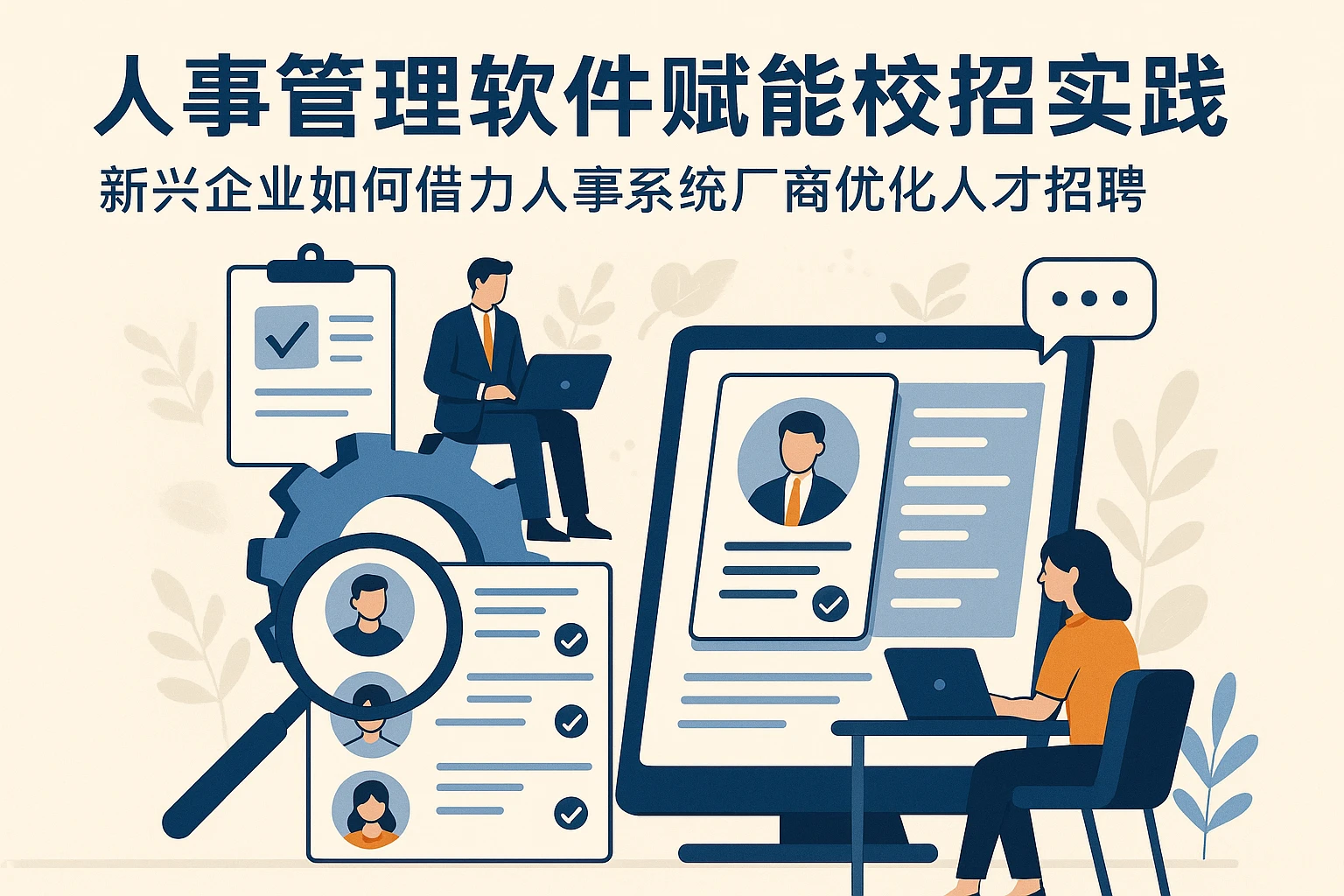人事管理软件赋能校招实践——新兴企业如何借力人事系统厂商优化人才招聘