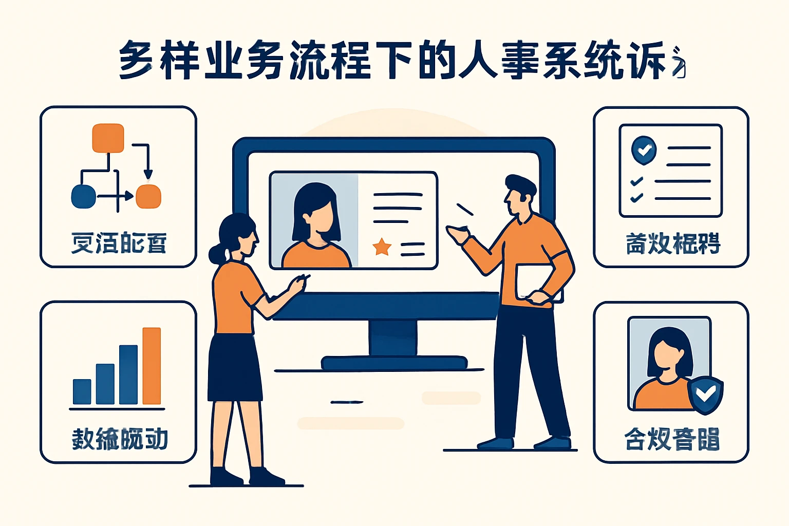 多样业务流程下的人事系统诉求