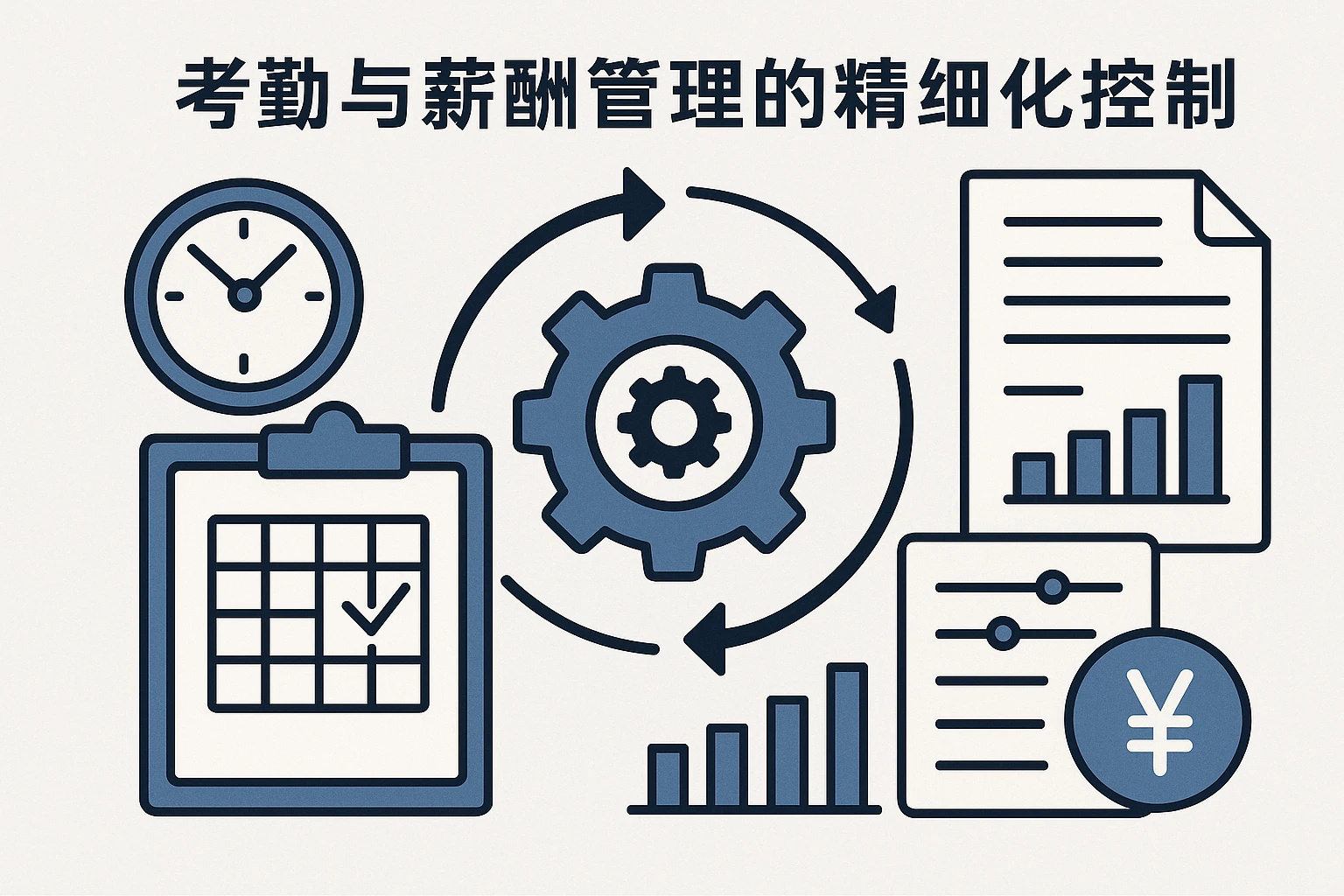 考勤与薪酬管理的精细化控制