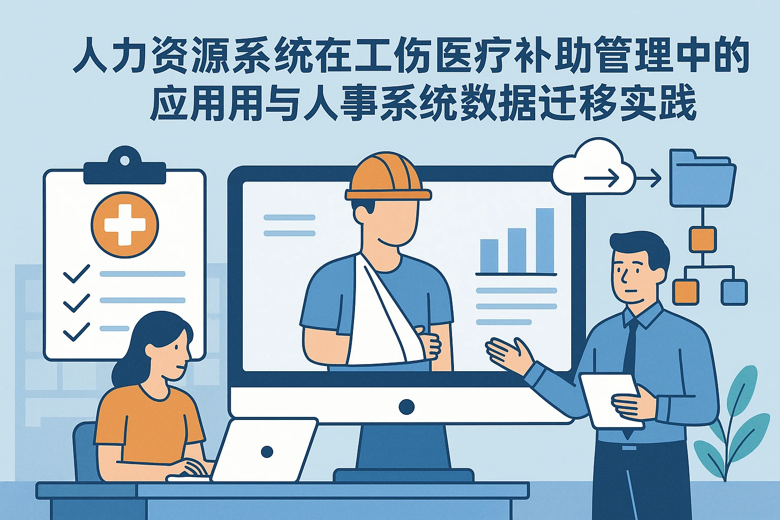 人力资源系统在工伤医疗补助管理中的应用与人事系统数据迁移实践