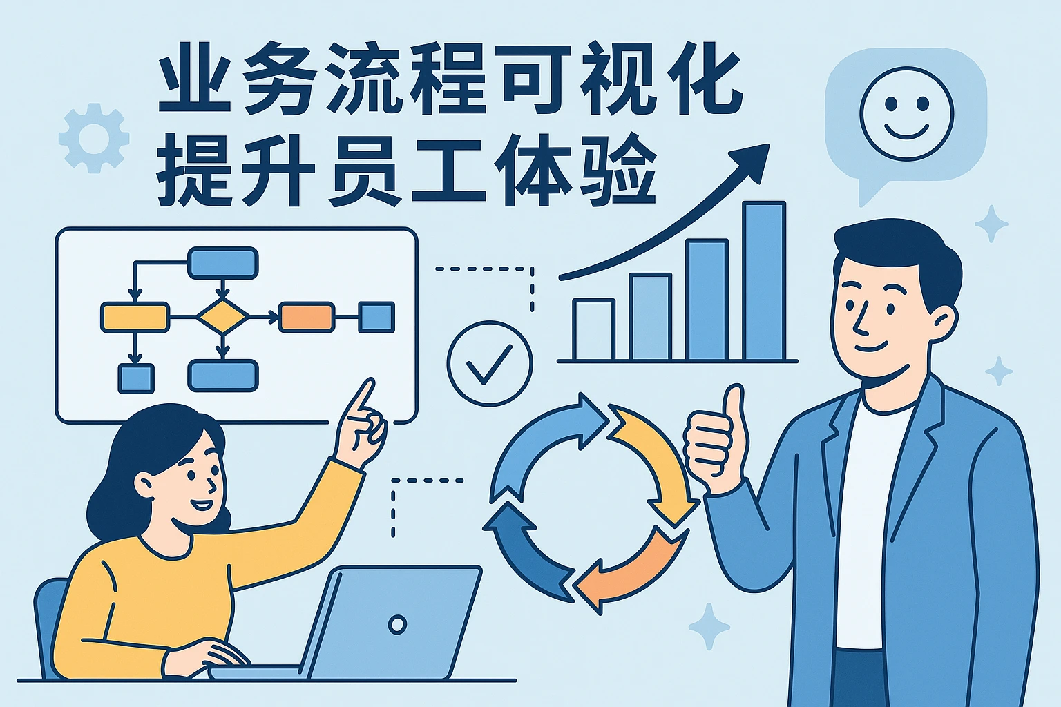 业务流程可视化,提升员工体验