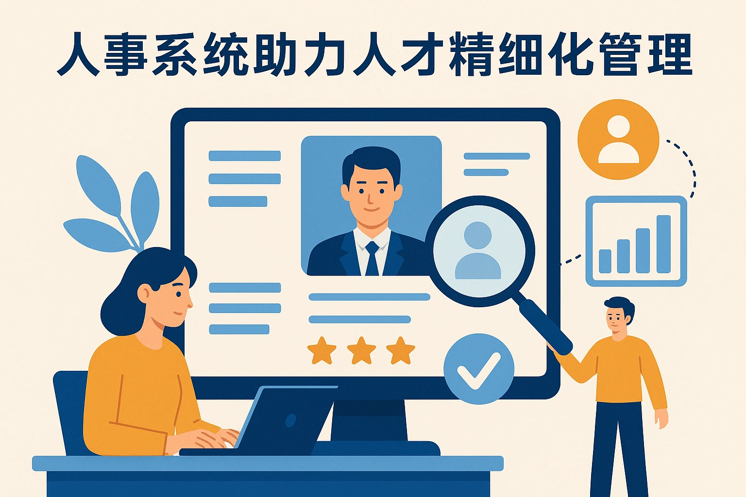 人事系统助力人才精细化管理