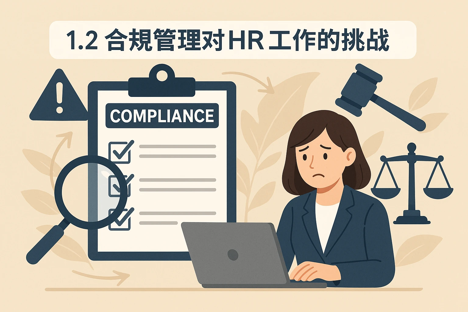 1.2 合规管理对HR工作的挑战