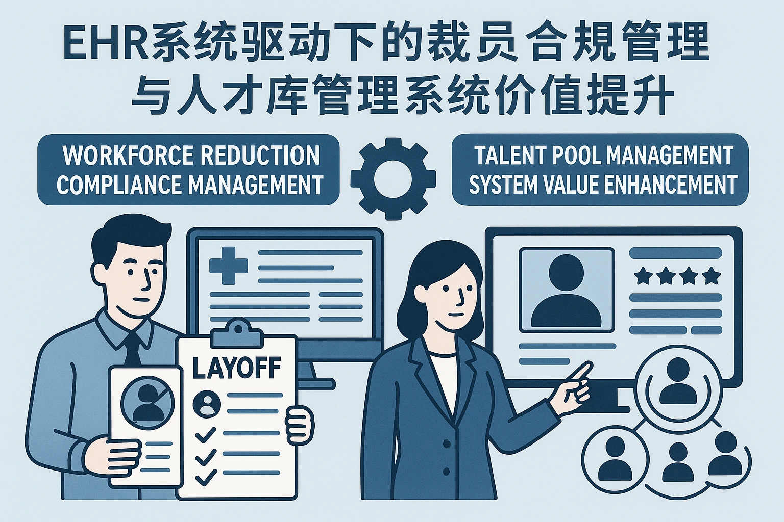EHR系统驱动下的裁员合规管理与人才库管理系统价值提升