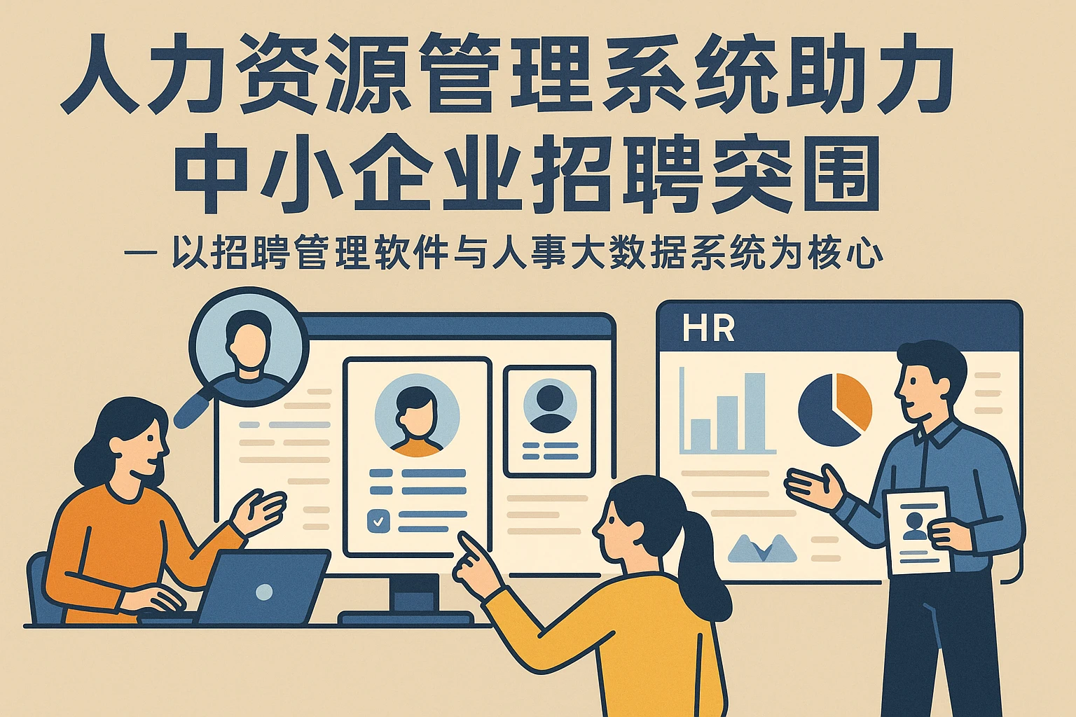 人力资源管理系统助力中小企业招聘突围 —— 以招聘管理软件与人事大数据系统为核心