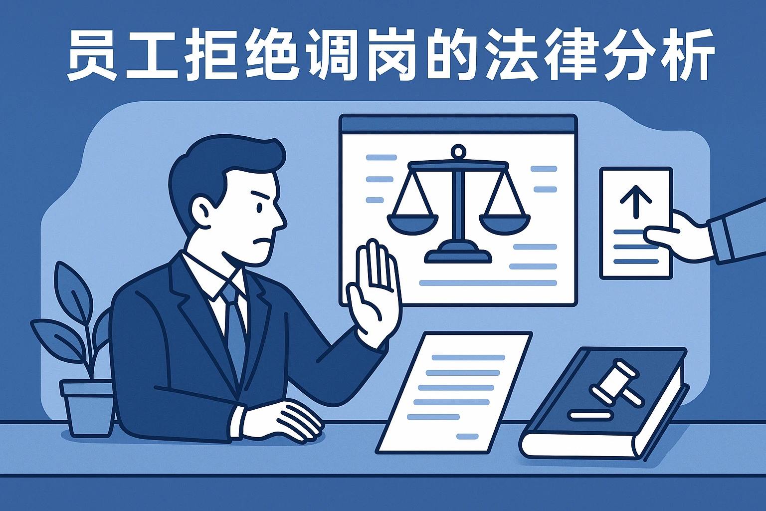 员工拒绝调岗的法律分析