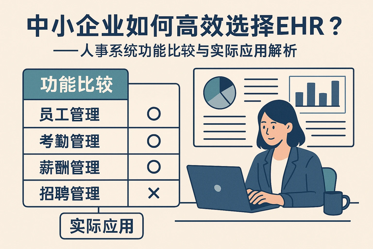 中小企业如何高效选择EHR系统？——人事系统功能比较与实际应用解析