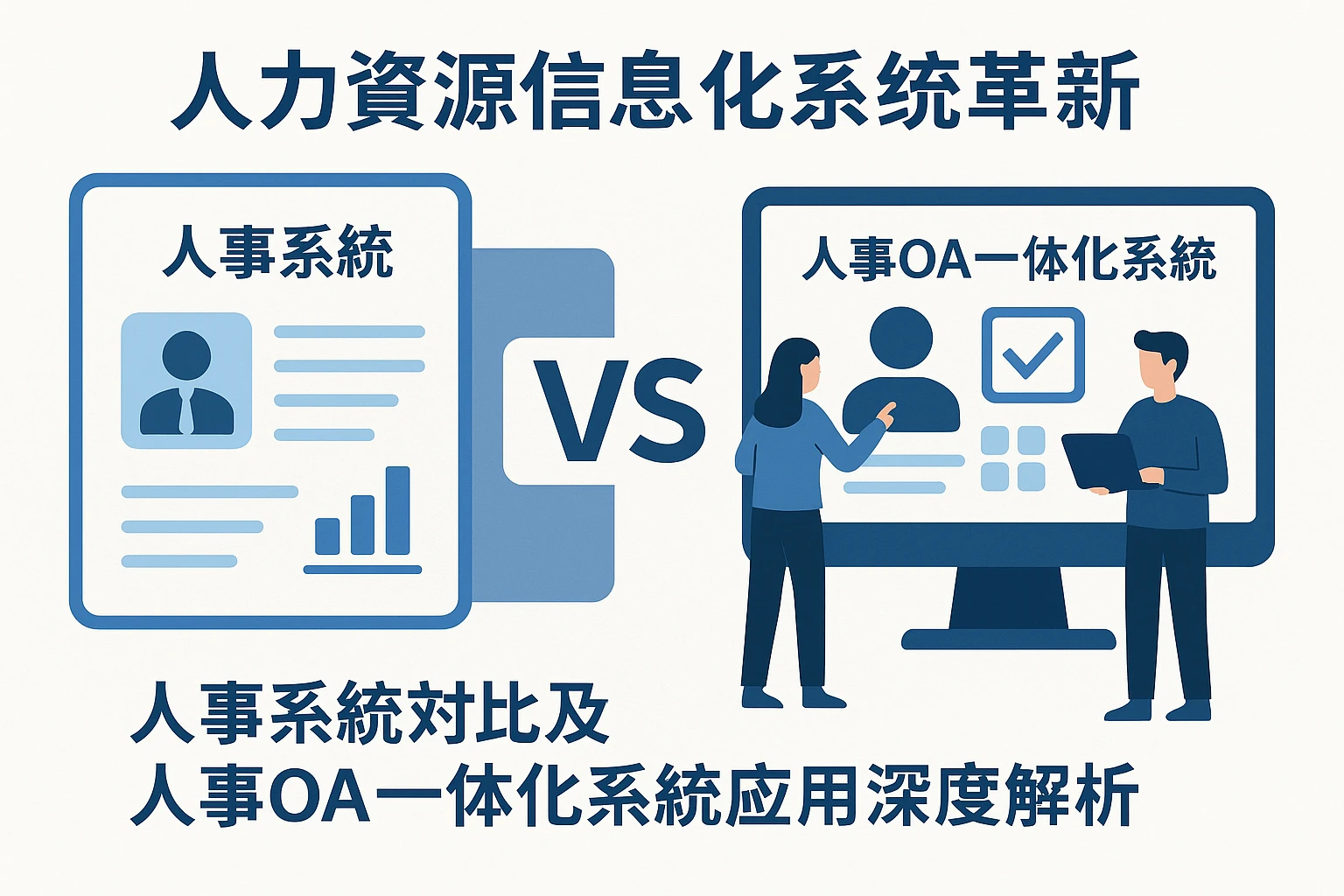 人力资源信息化系统革新：人事系统对比及人事OA一体化系统应用深度解析