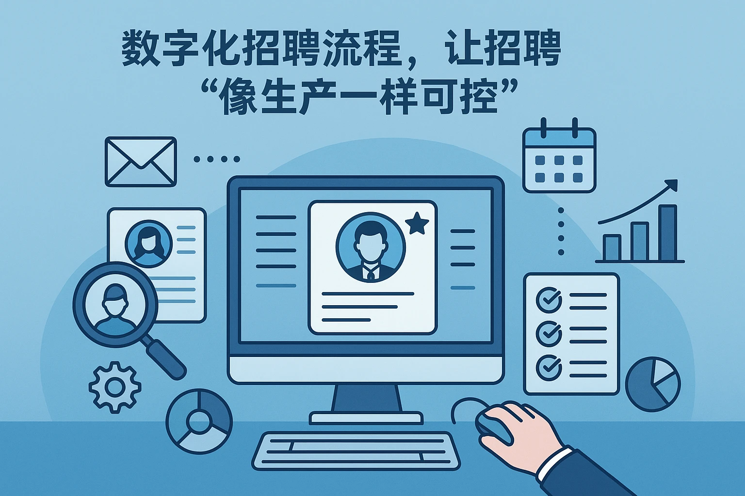 数字化招聘流程，让招聘“像生产一样可控”