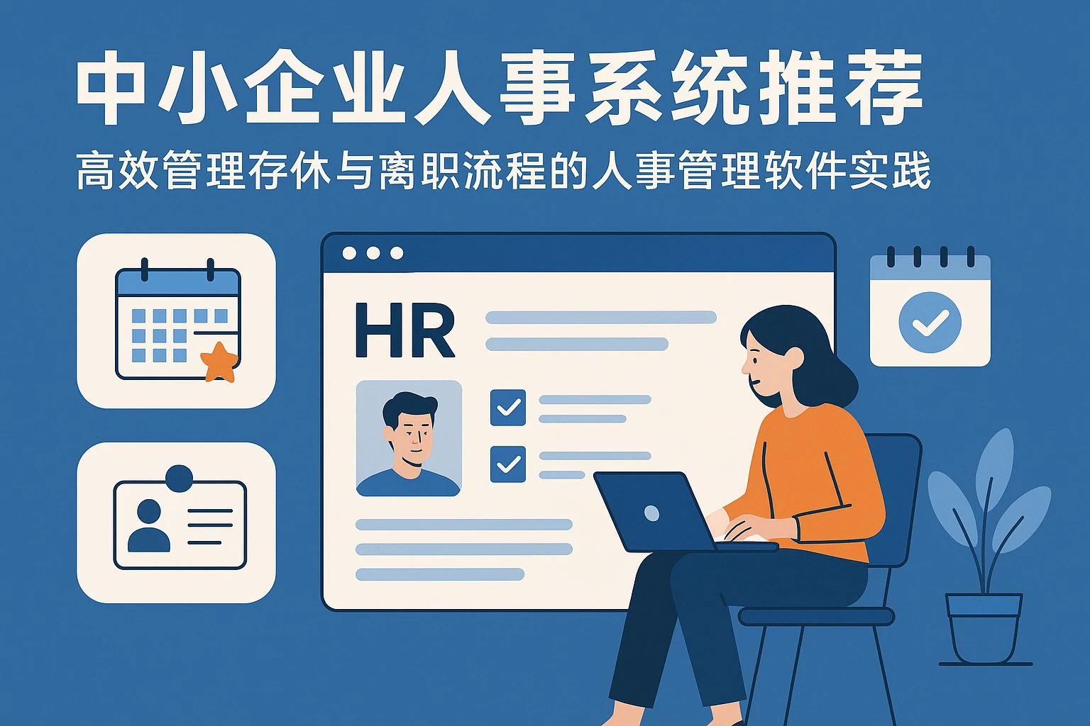 中小企业人事系统推荐：高效管理存休与离职流程的人事管理软件实践